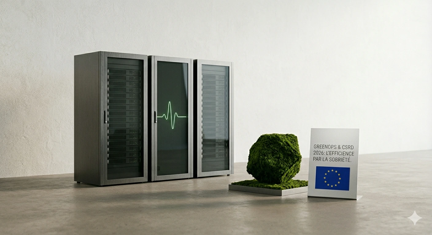 GreenOps & CSRD : Pourquoi l’efficacité énergétique est le nouveau pilier de la stratégie IT en 2026