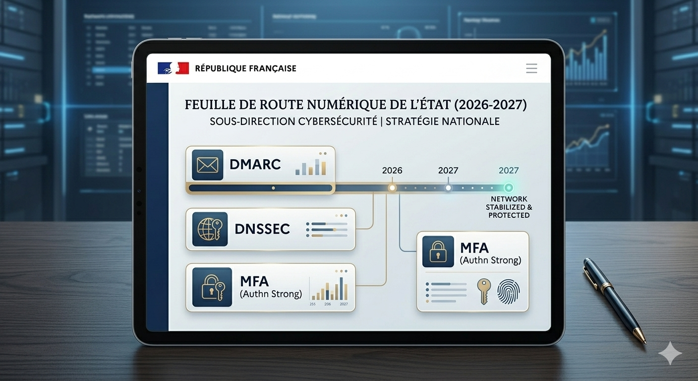 Messagerie et Authentification, DNS, le plan de l'État pour sécuriser l'administration face aux cyberattaques